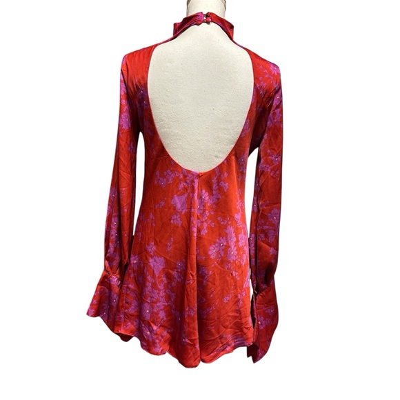FREE PEOPLE - Aries Mini Dress in color: Romantic Combo - Picture 7 of 8